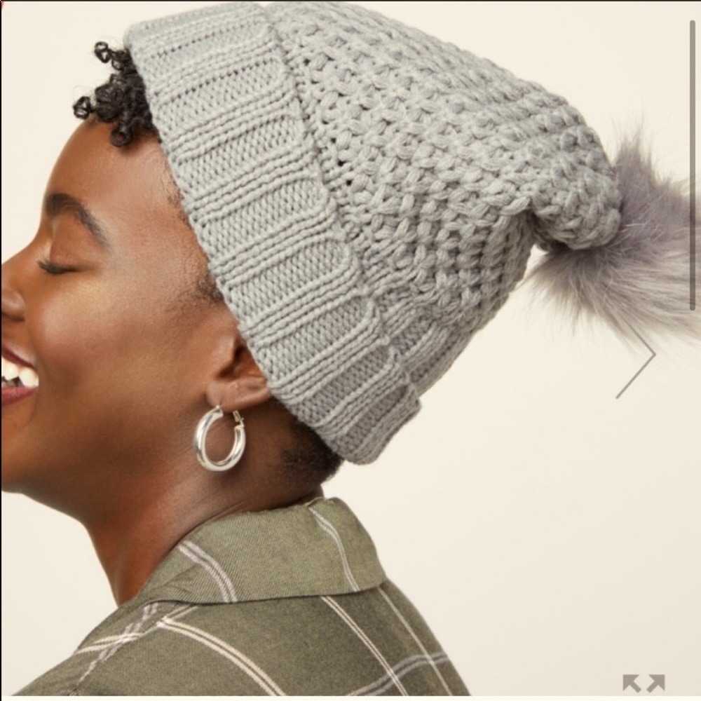 CLOSE OUT TJD Grey Snow hat